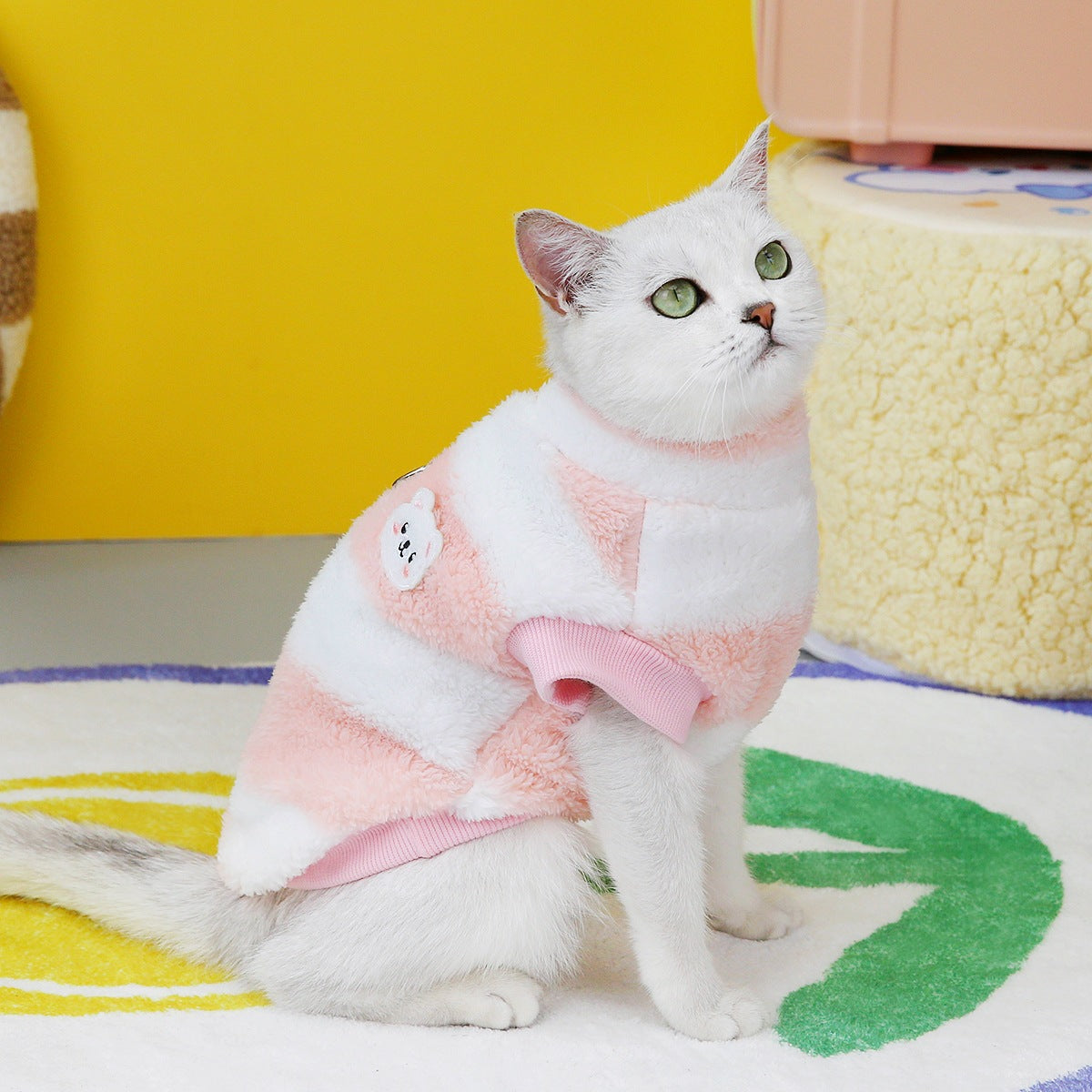 Cat Fleece Sweatshirt