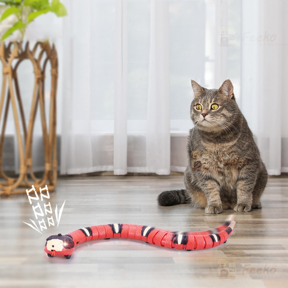 Katzenspielzeug „Smart Sensing Snake“