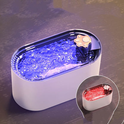 Automatischer LED-Wasserspender für Haustiere